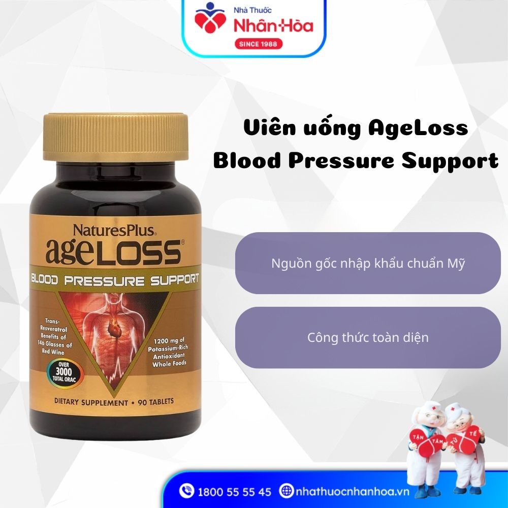 AgeLoss Blood Pressure Support có tốt không?