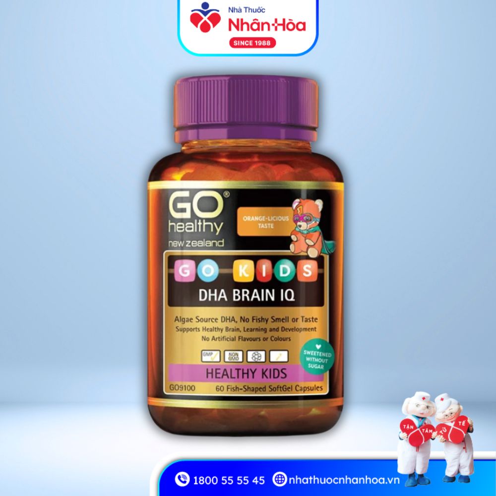Viên Uống DHA Brain IQ Go Healthy chính hãng