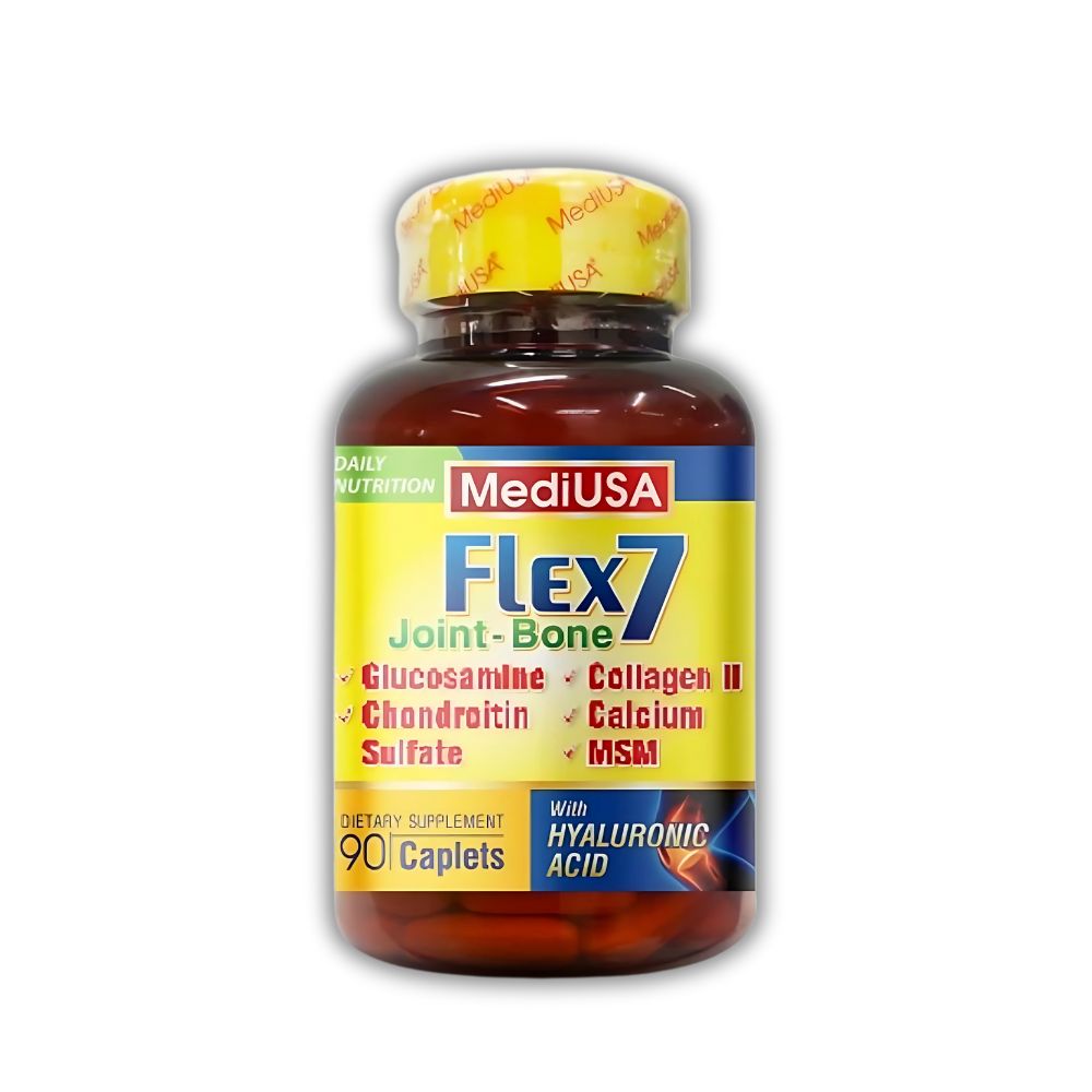 Viên Uống Flex7 MediUSA Hỗ Trợ Xương Khớp Linh Hoạt (Hộp 90 Viên)