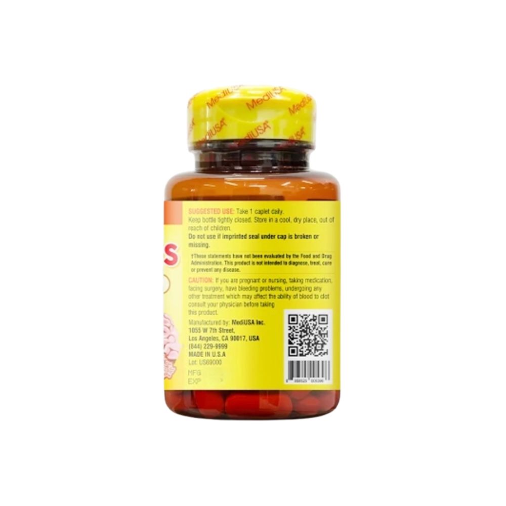 Viên Uống Brain Focus MediUSA Hỗ Trợ Cải Thiện Trí Nhớ (Hộp 60 Viên)