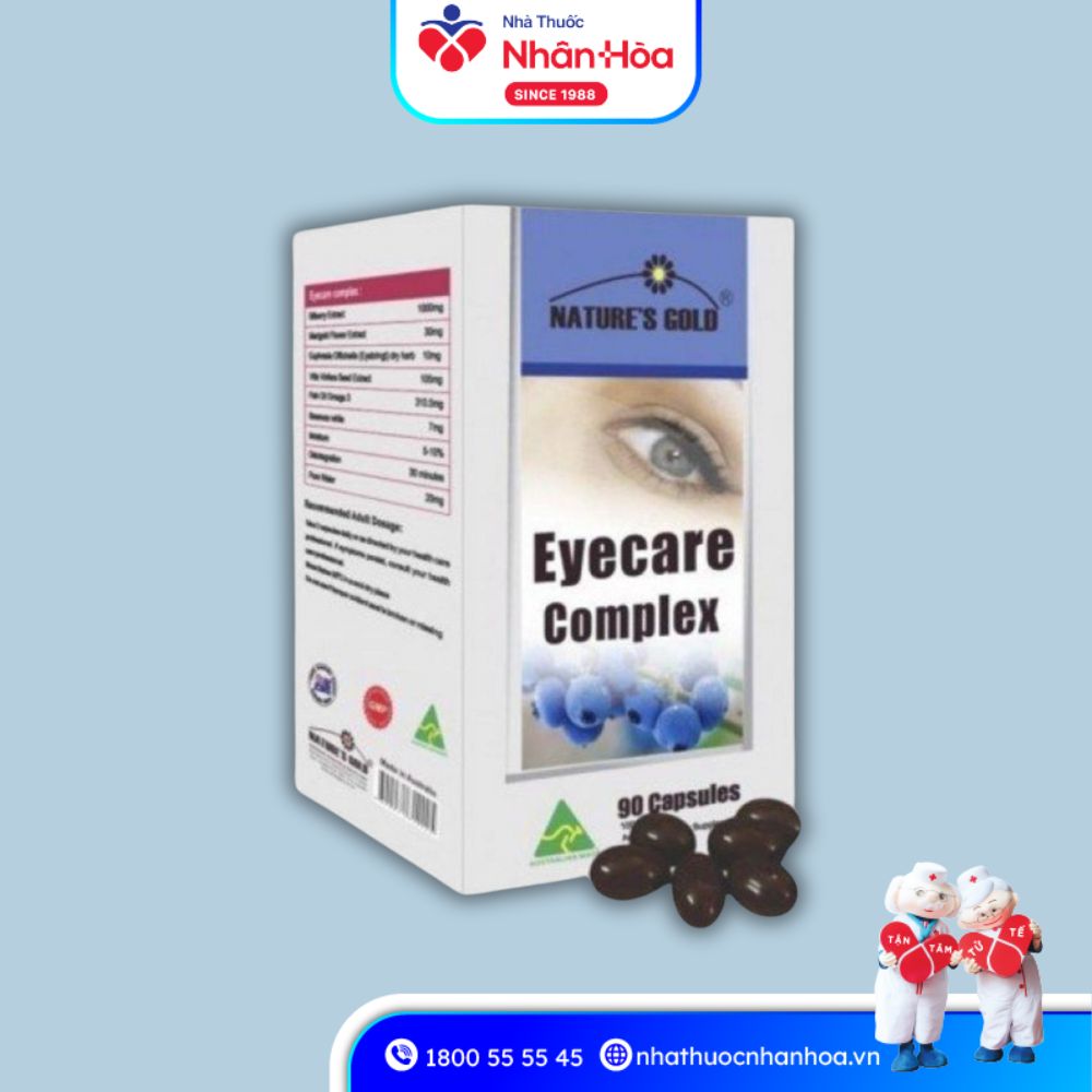 Hướng Dẫn Sử Dụng EyeCare Complex Nature’s Gold