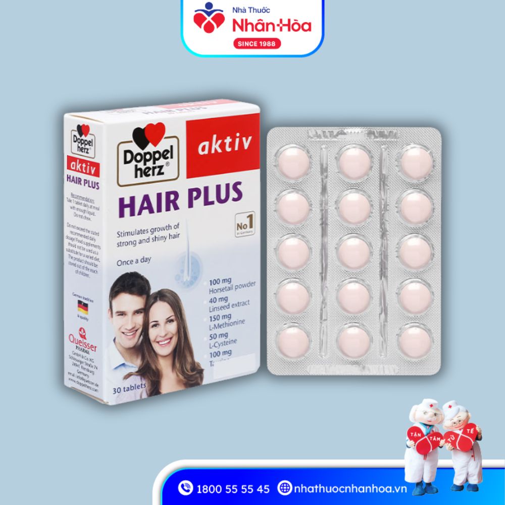 Hướng dẫn sử dụng Hair Plus Doppelherz