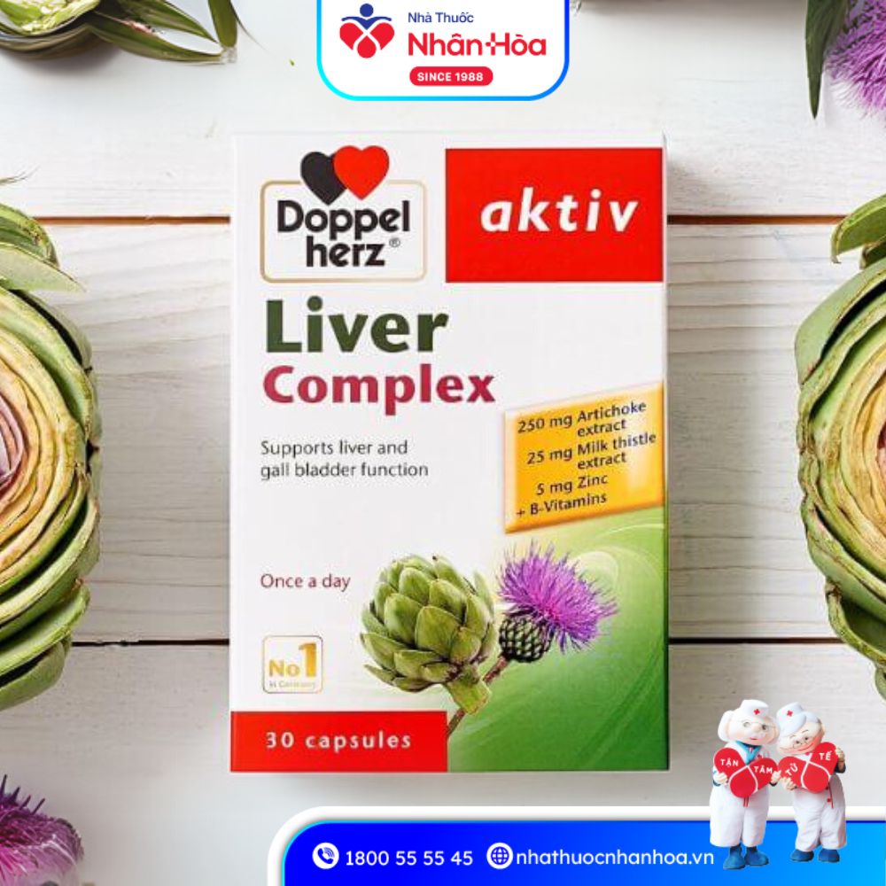 Cách dùng Liver Complex Doppelherz