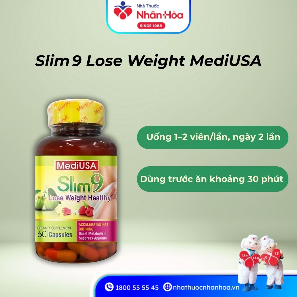 Cách dùng Slim 9 Lose Weight MediUSA