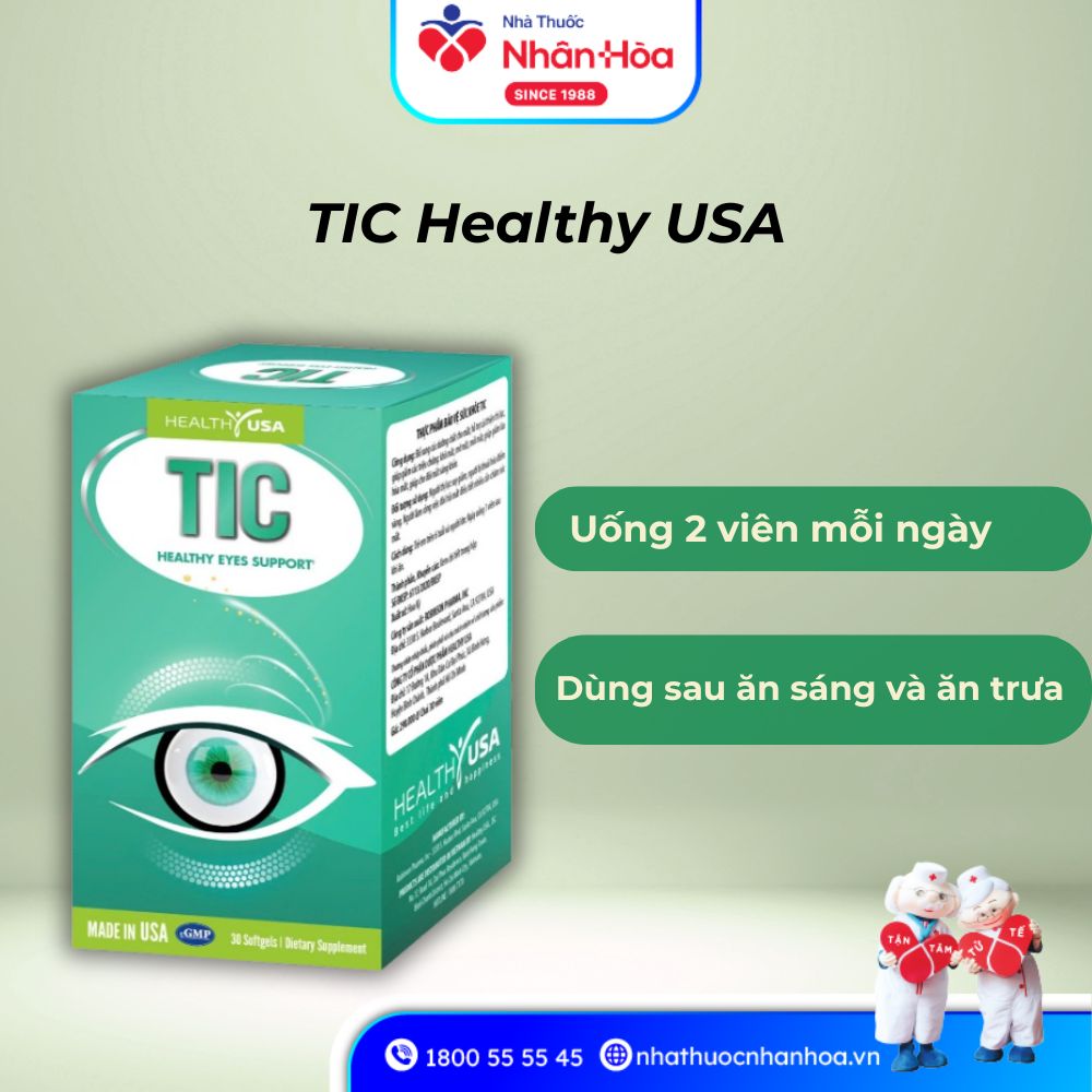 Cách dùng TIC Healthy USA