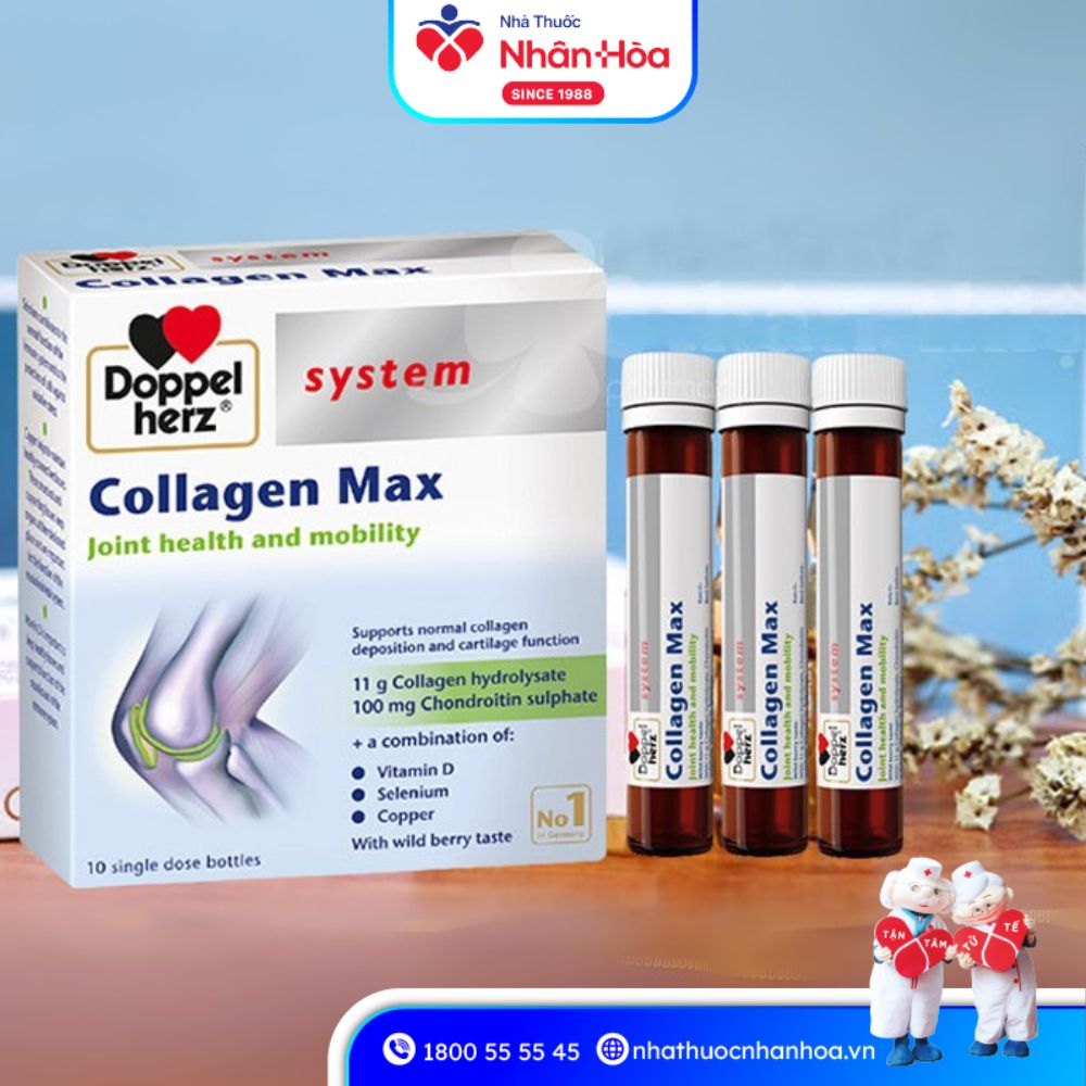Mua Dung Dịch Uống Collagen Max Doppelherz bổ khớp ở đâu chính hãng?