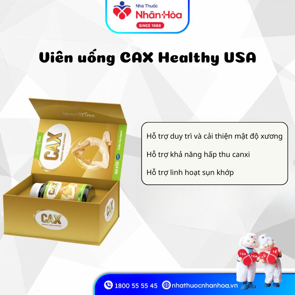 Công dụng của CAX HEALTHY USA