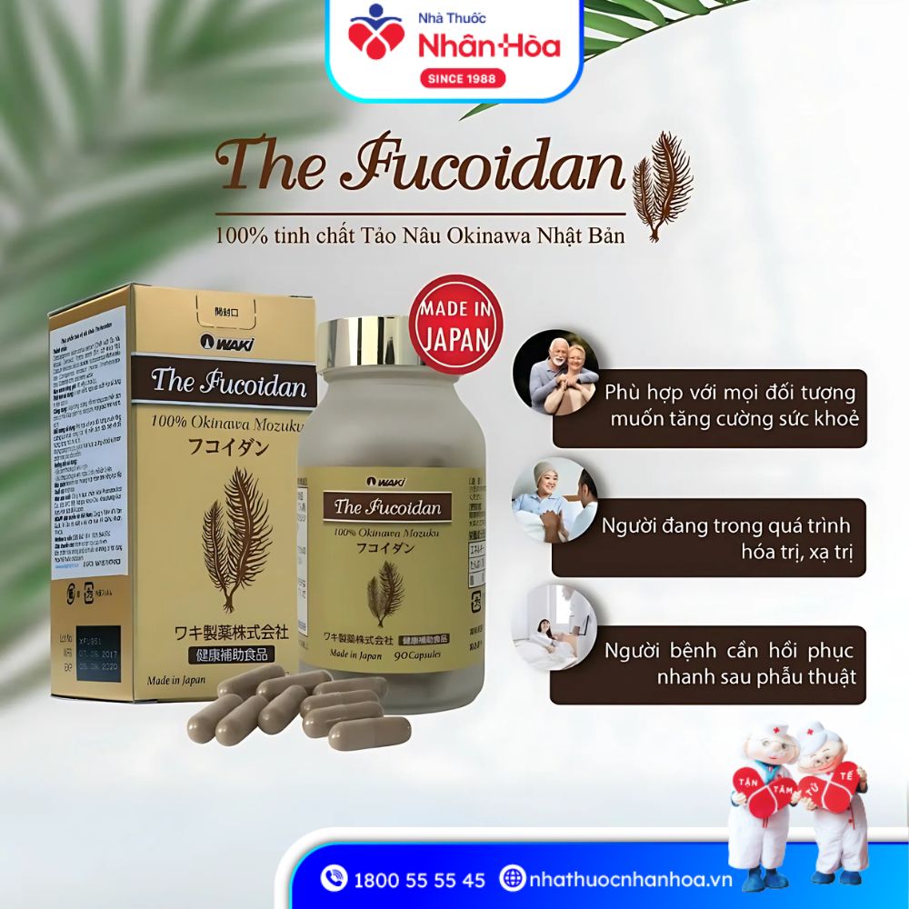 Công dụng của The Fucoidan Waki