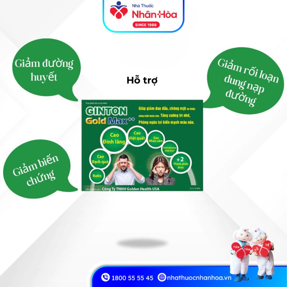 Công Dụng của Ginton Gold Max++