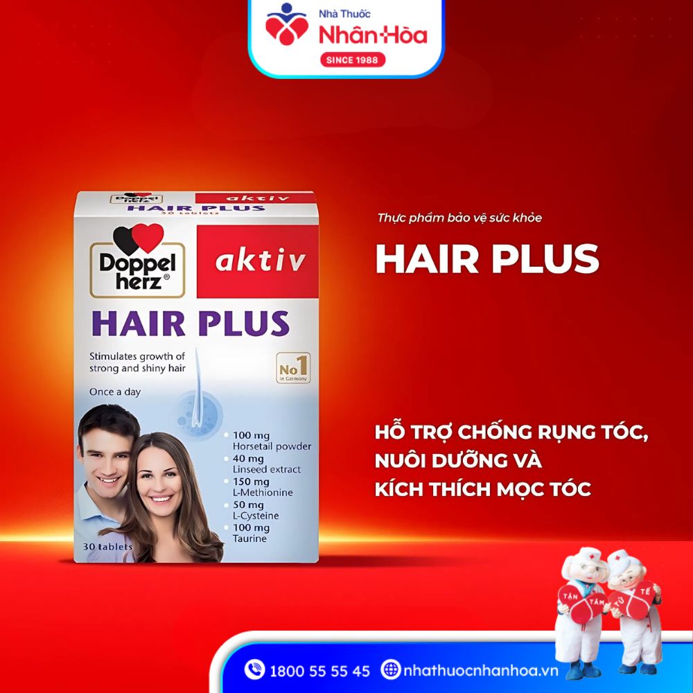 Công dụng Hair Plus Doppelherz