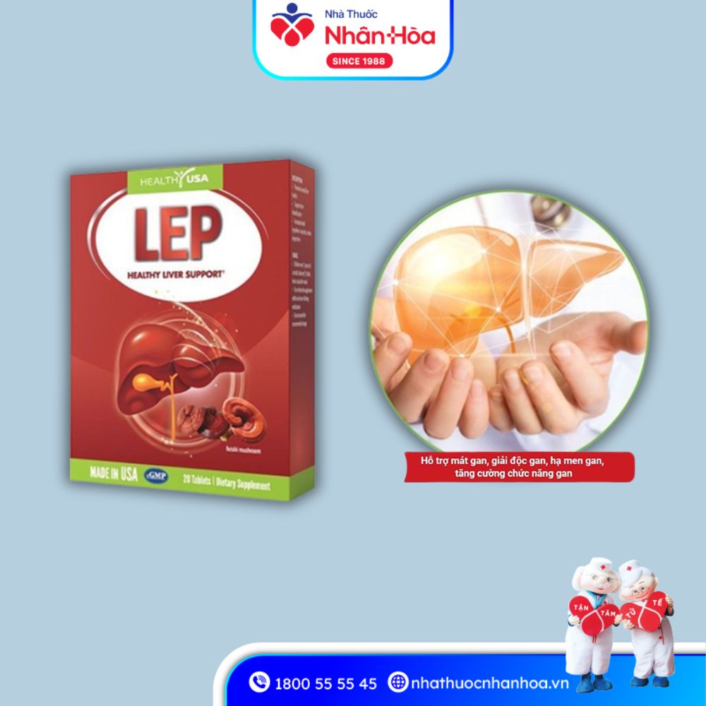 Công dụng của LEP Healthy USA