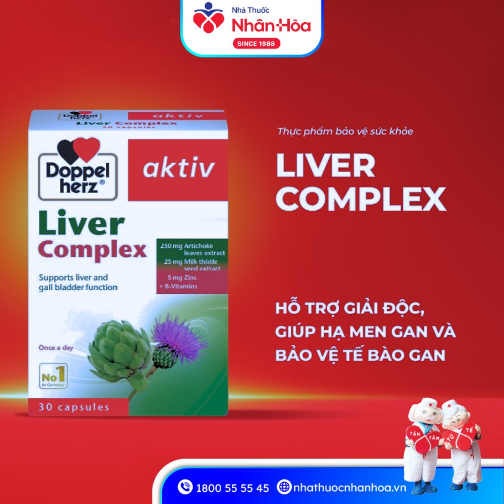 Công dụng Liver Complex Doppelherz