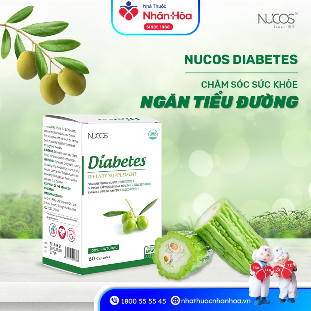 Công dụng của Nucos Diabetes Profa