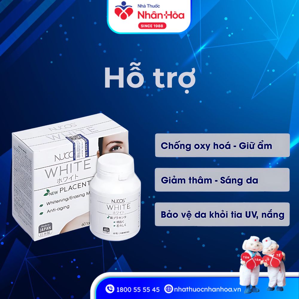 Công dụng sản phẩm Nucos White Profa