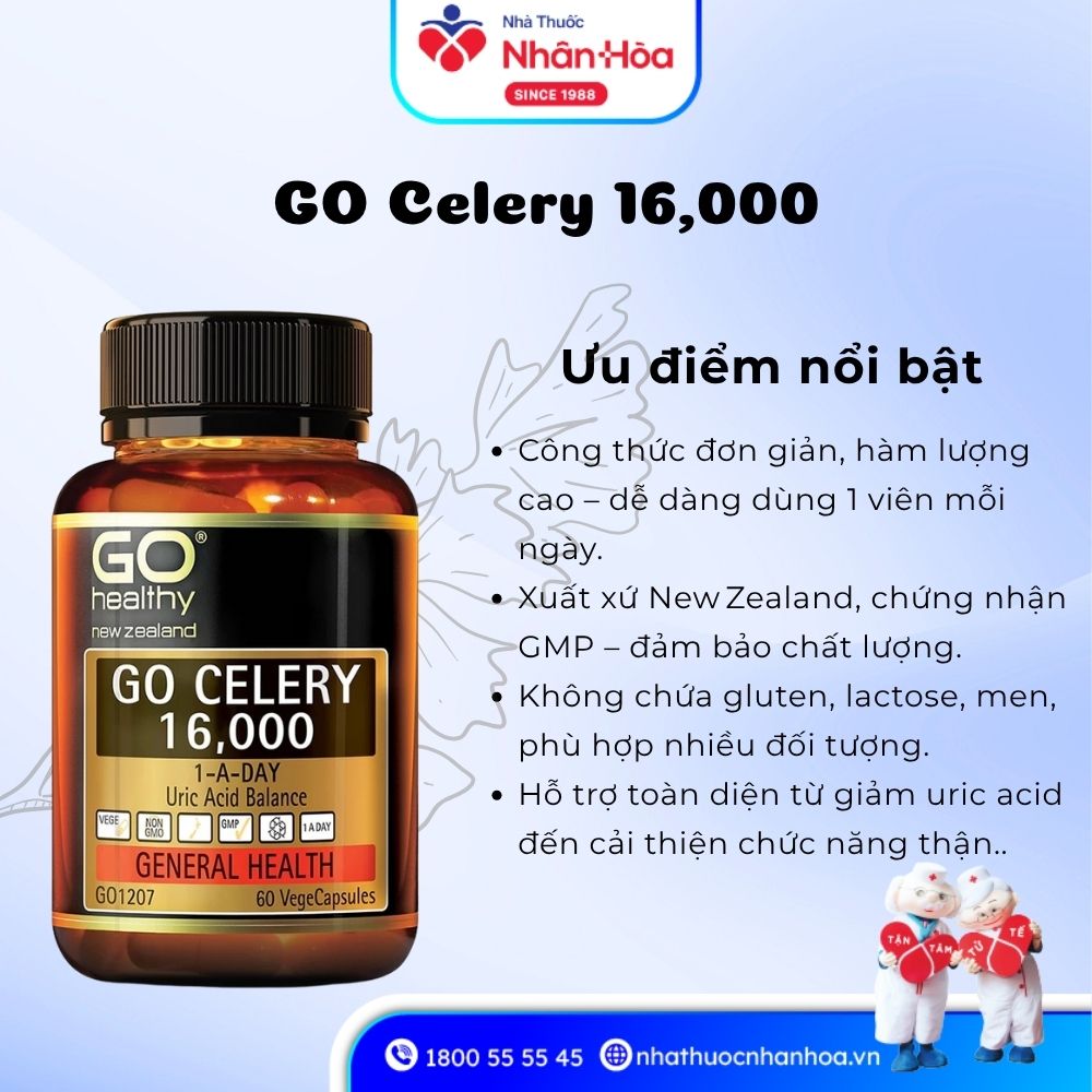 GO Celery 16,000 có tốt không?