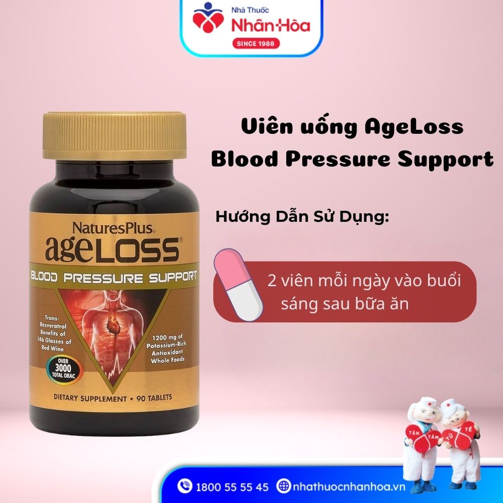 Hướng Dẫn Dùng AgeLoss Blood Pressure Support