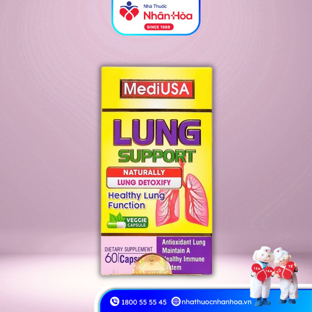 Lung Support MediUSA chính hãng
