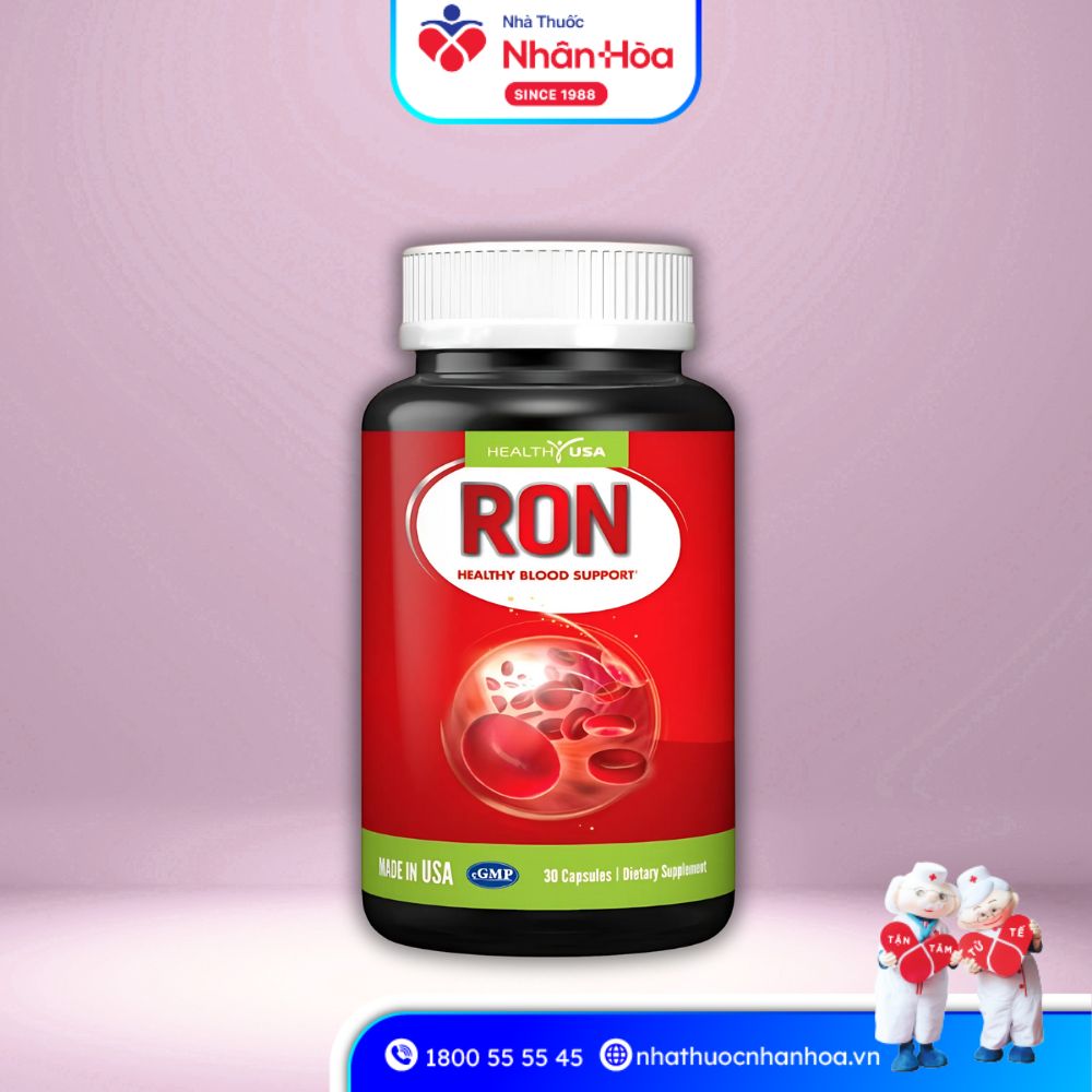 RON Healthy USA Bổ Máu chính hãng