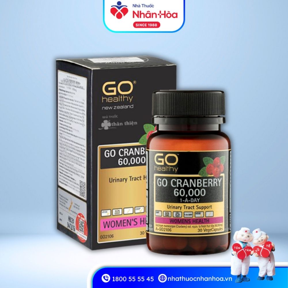 Sản phẩm GO  Cranberry  60,000+