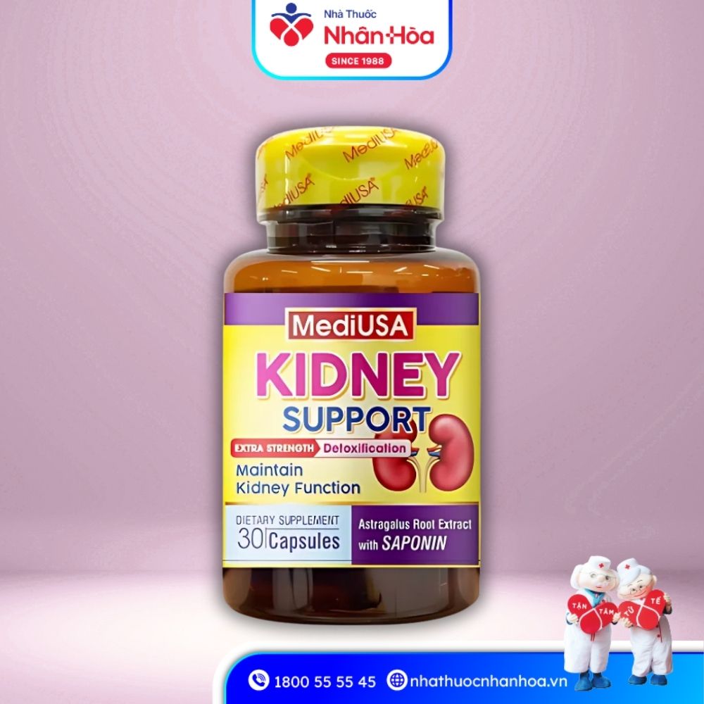 Sản phẩm Viên uống Kidney Support MediUSA