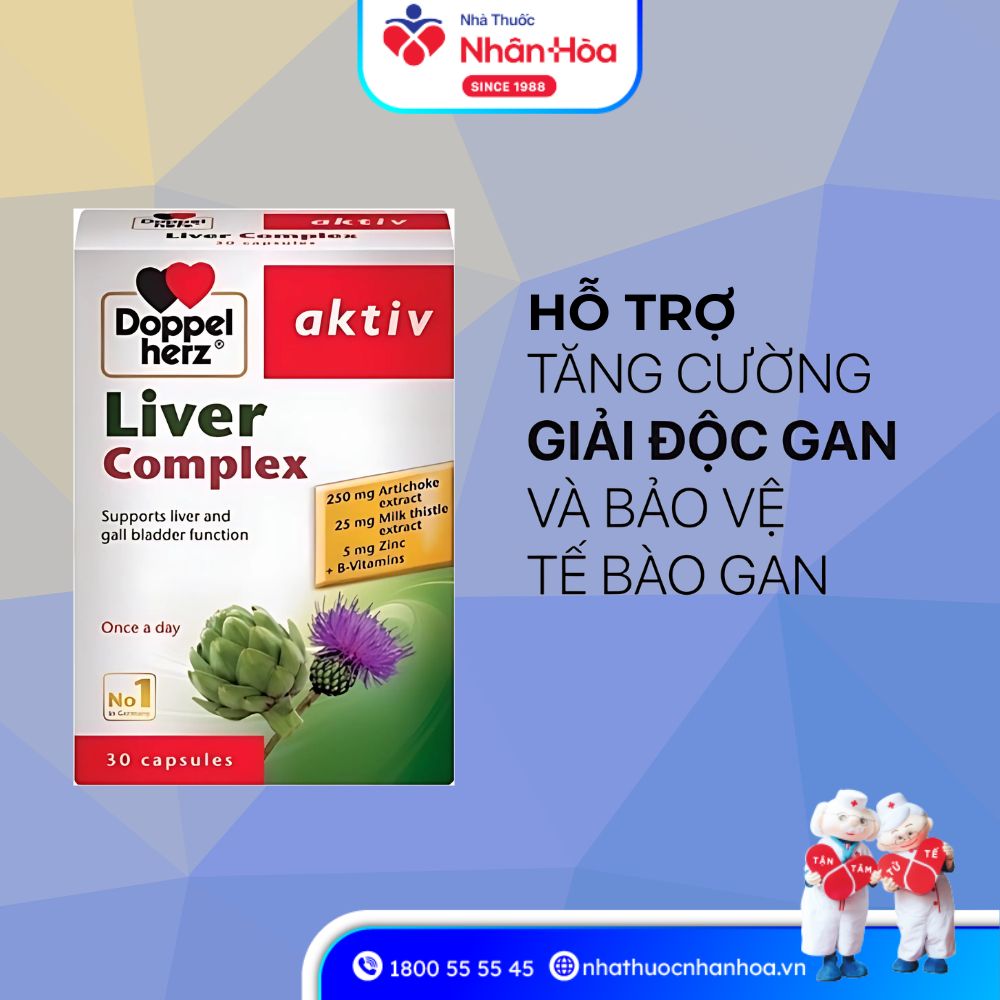 Sản phẩm Liver Complex Doppelherz có tốt không?