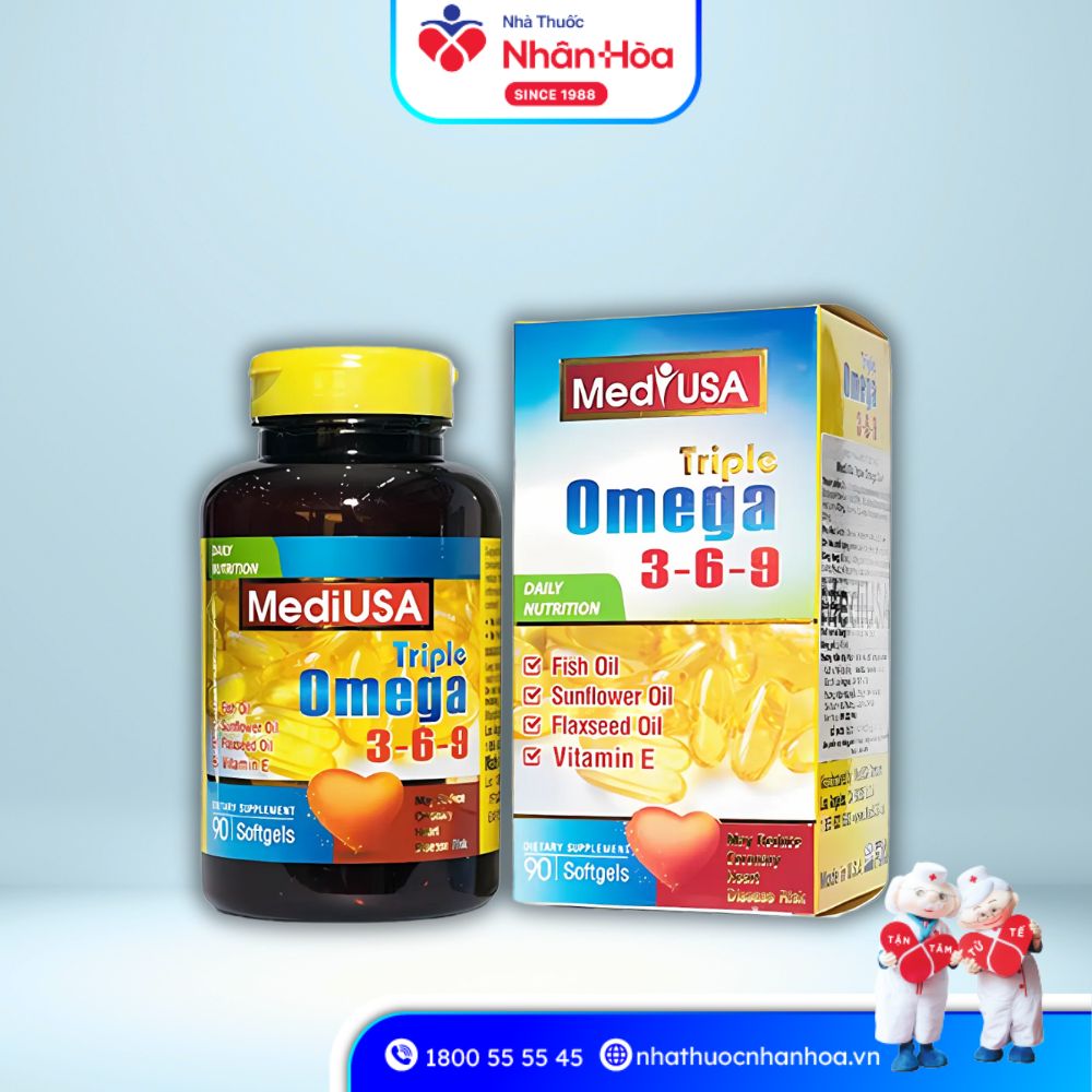 Sản phẩm Triple Omega 369 MediUSA