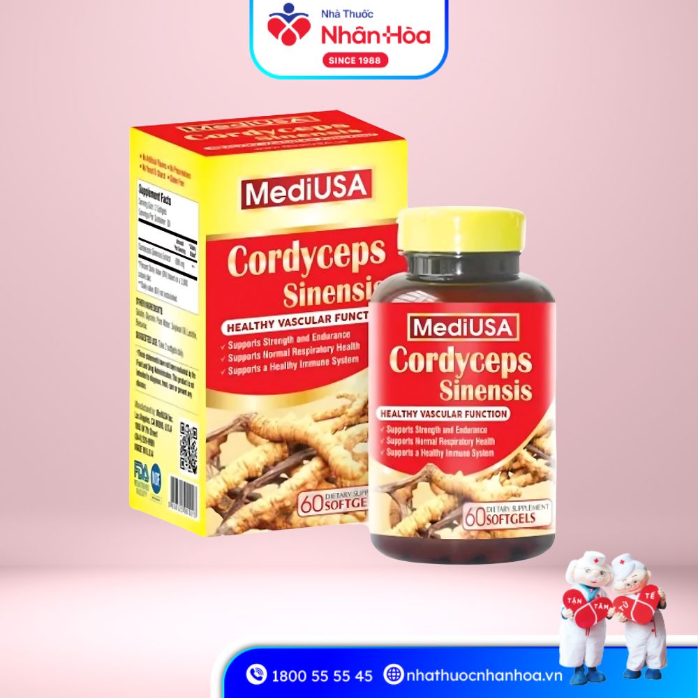 Viên uống Cordyceps Sinensis MediUSA là gì?