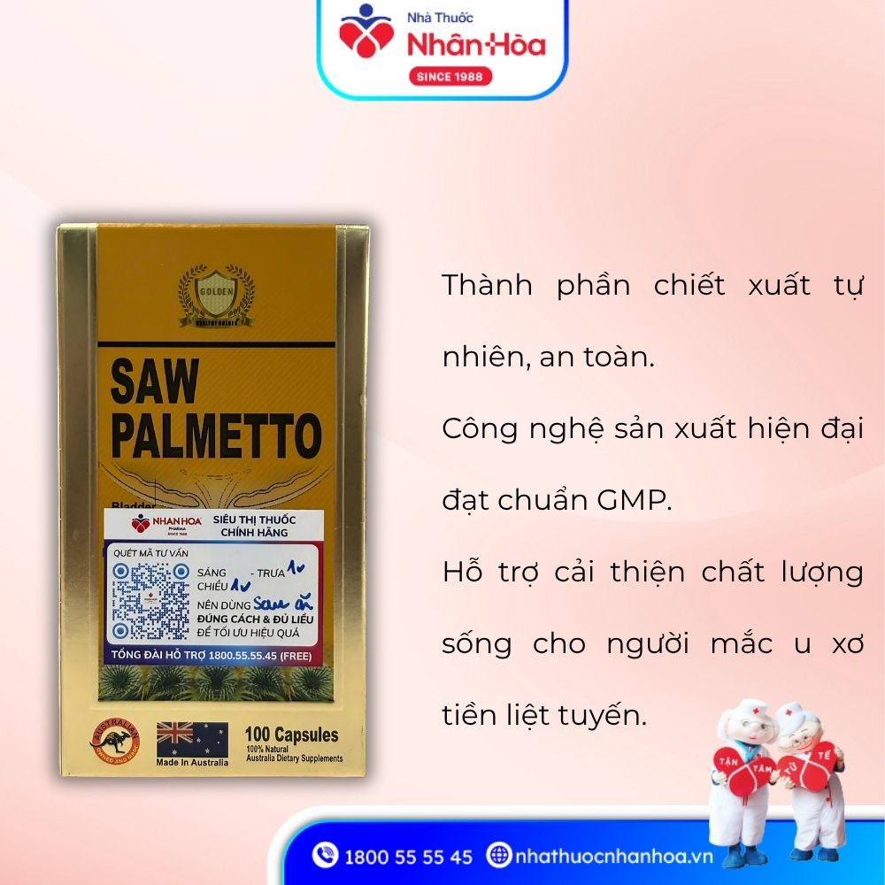 Saw Palmetto Healthy Golden có tốt không?