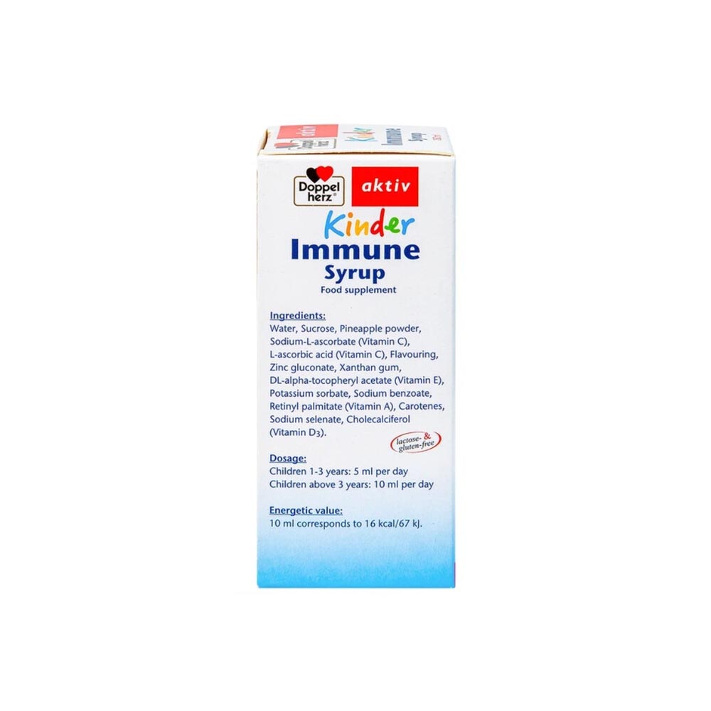 Siro Aktiv Kinder Immune Doppelherz Hỗ Trợ Tăng Sức Đề Kháng Cho Trẻ (Chai 150ml)