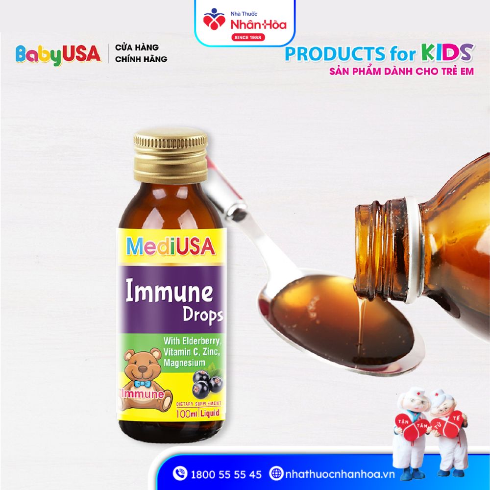 Siro Immune Drops MediUSA chính hãng
