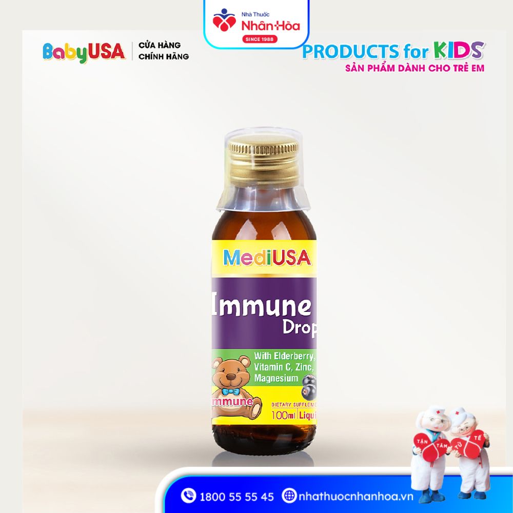 Siro Immune Drops MediUSA Có Tốt Không
