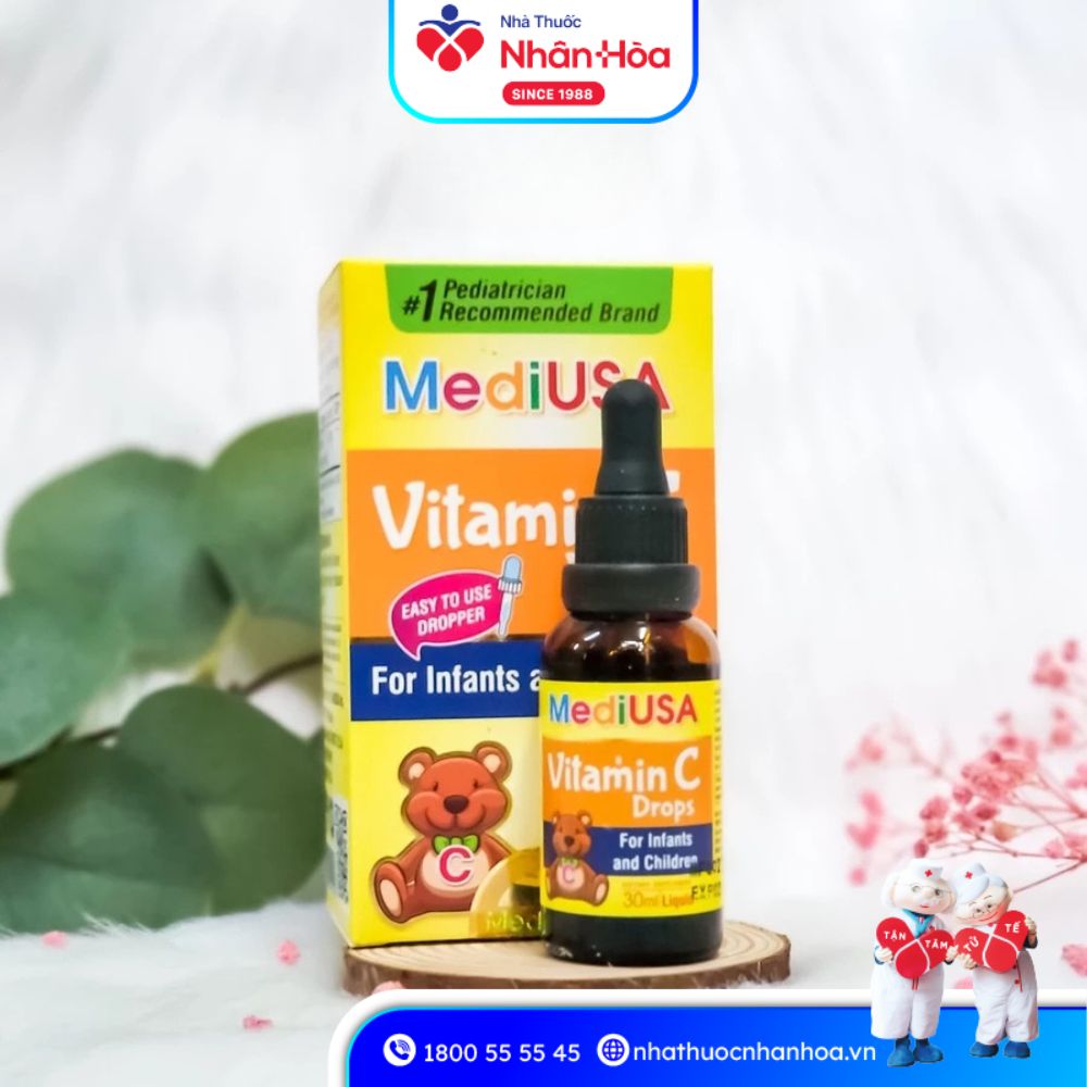 Mua Siro Vitamin C Drops MediUSA Chính Hãng ở đâu?