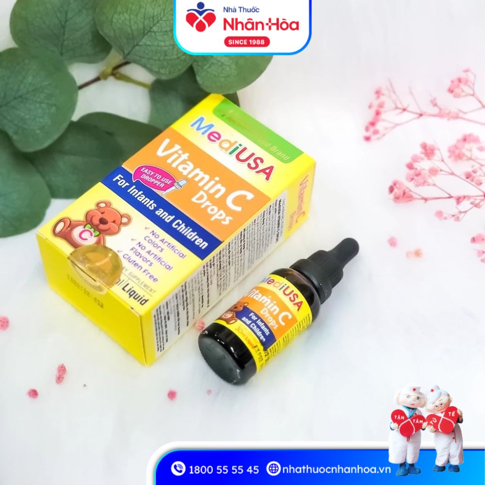 Siro Vitamin C Drops MediUSA Có Tốt Không?