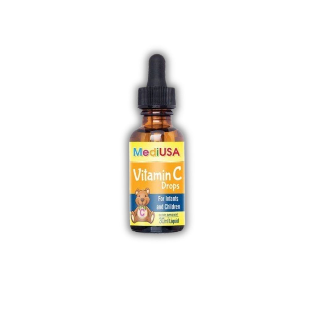 Siro Vitamin C Drops MediUSA Hỗ Trợ Bổ Sung Vitamin C (Chai 30 ml)