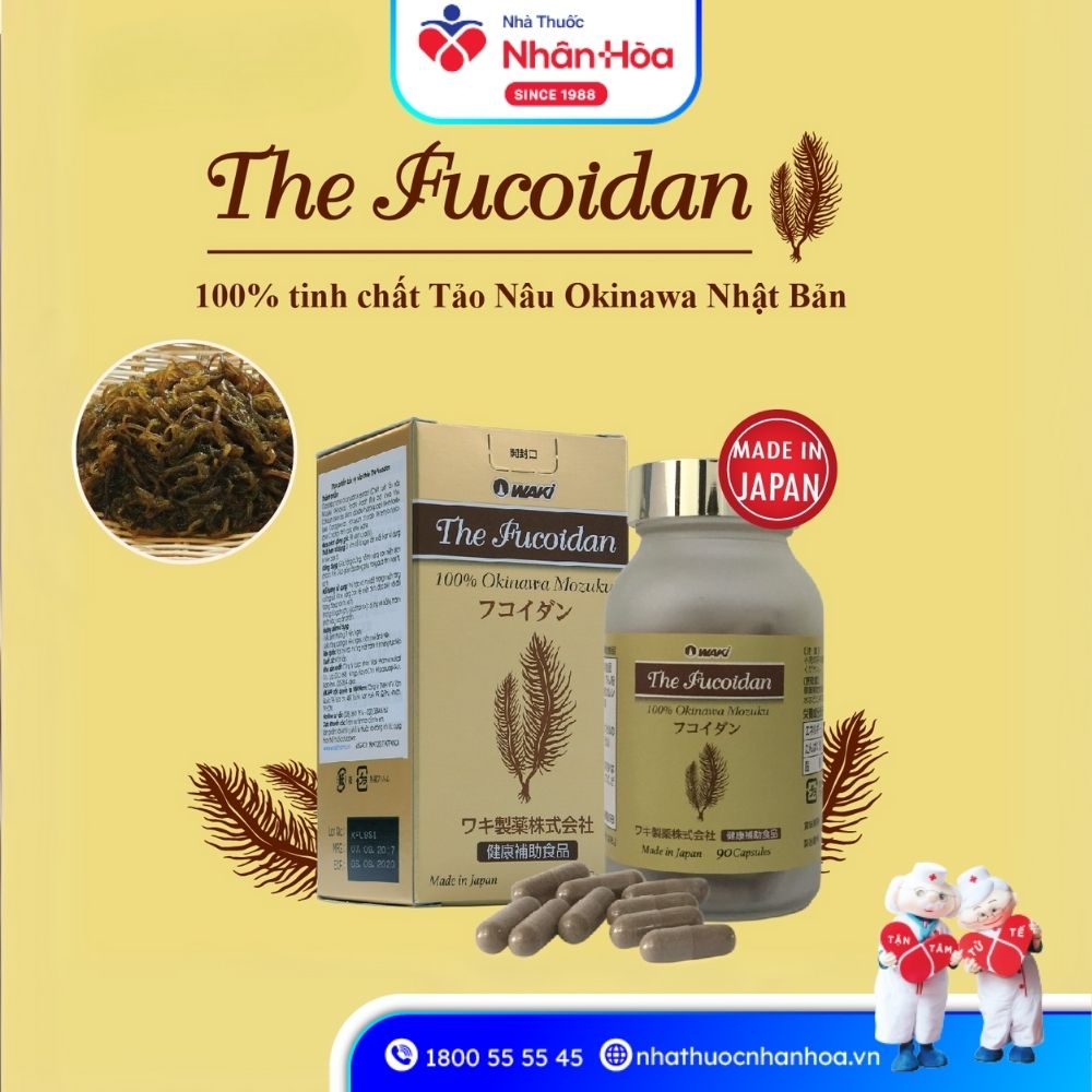 Thành phần The Fucoidan Waki