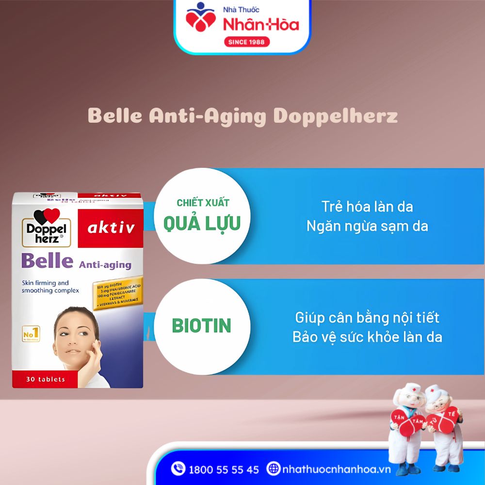 Thành phần Belle Anti-Aging Doppelherz