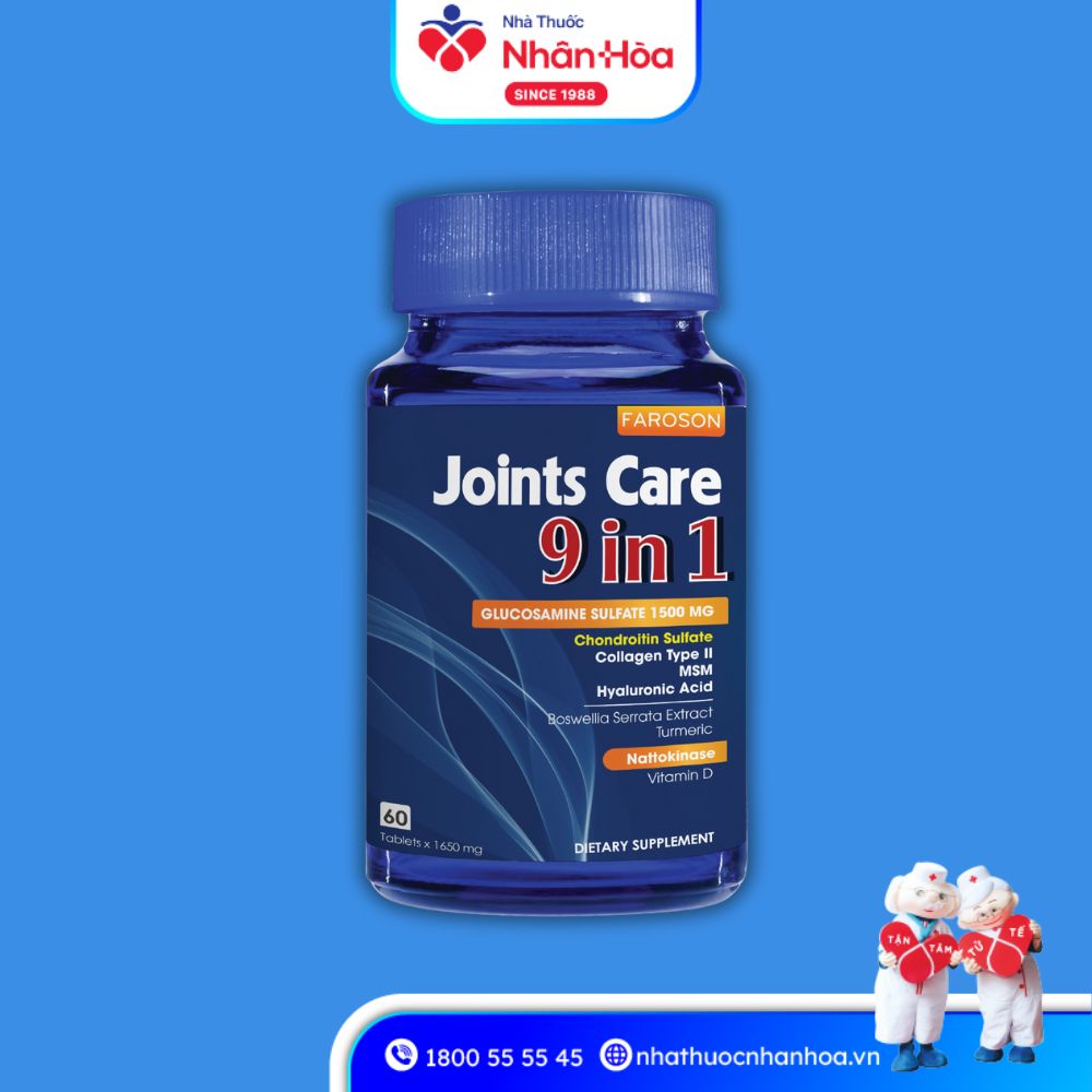 Thành phần của Farason Joint Care 9in1 Profa