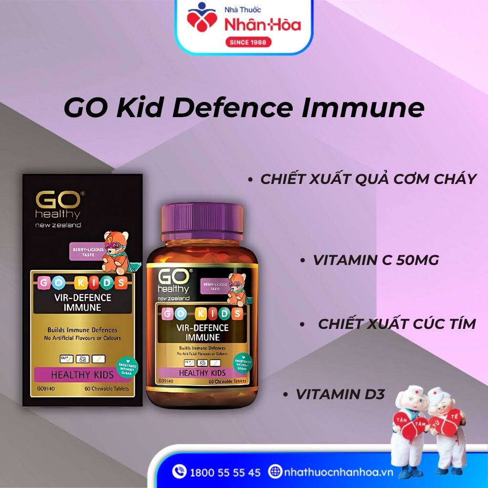Thành phần GO Kid Defence Immune