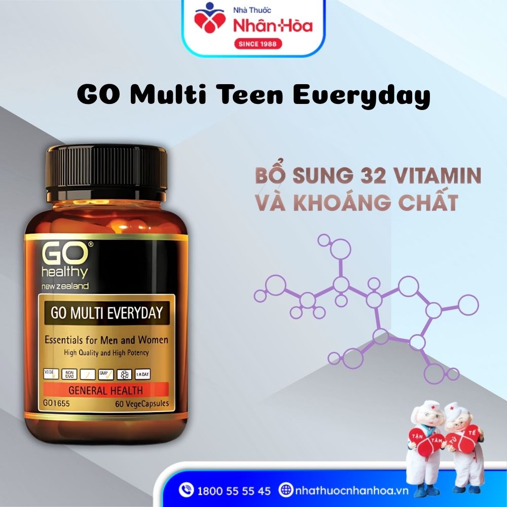 Thành phần GO Multi Teen Everyday