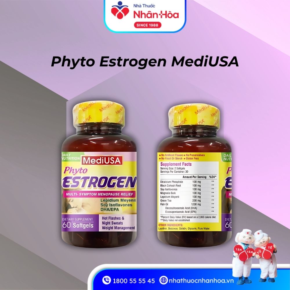 Thành phần Phyto Estrogen MediUSA