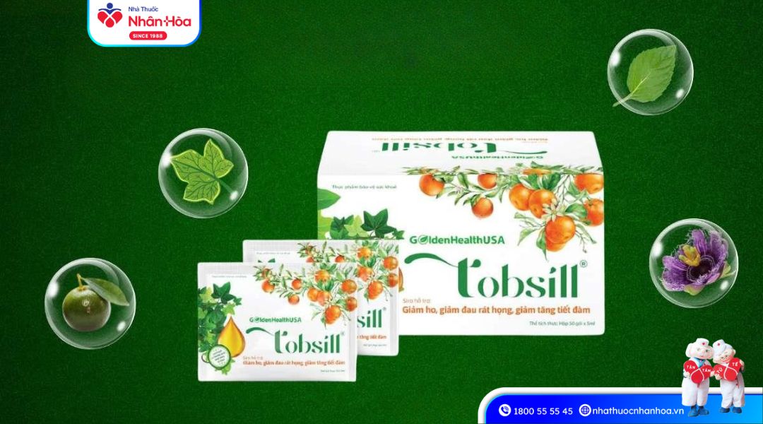 Thành phần của Siro Ho Tobsill
