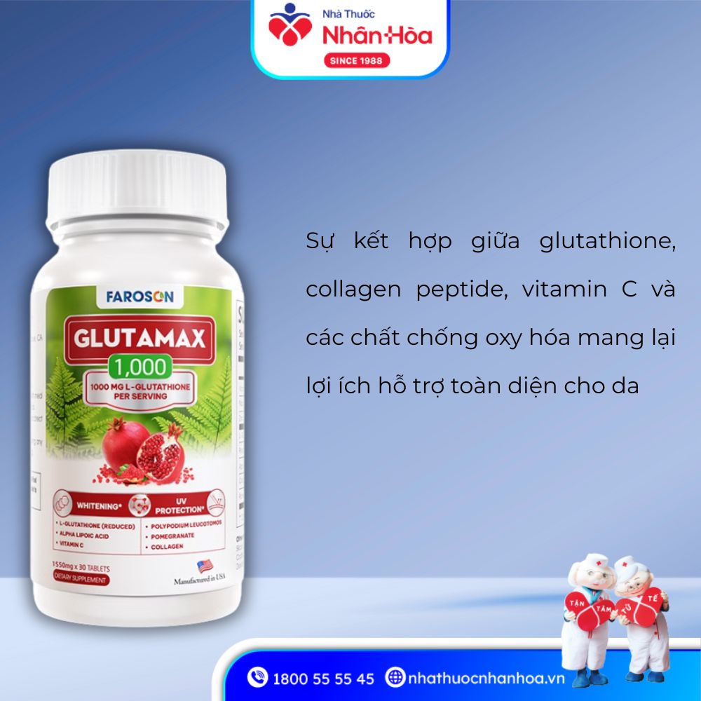 Viên Uống Farason Glutamax 1.000 Profa có tốt không?