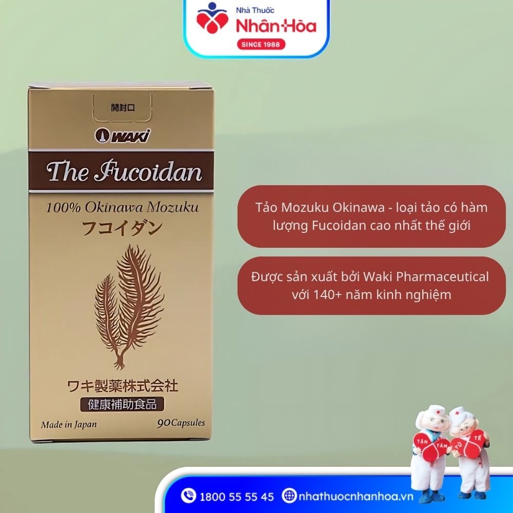Viên uống The Fucoidan Waki có tốt không?