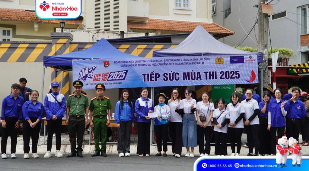 Nhà Thuốc Nhân Hòa Vinh Dự Đồng Hành Cùng Tiếp Sức Mùa Thi 2025