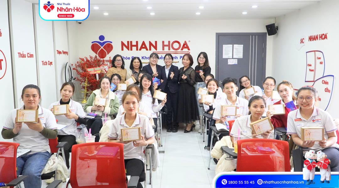 Đội Ngũ Dược Sĩ Nhân Hòa Tham Gia Buổi Đào Tạo Cùng MHD PHARMA