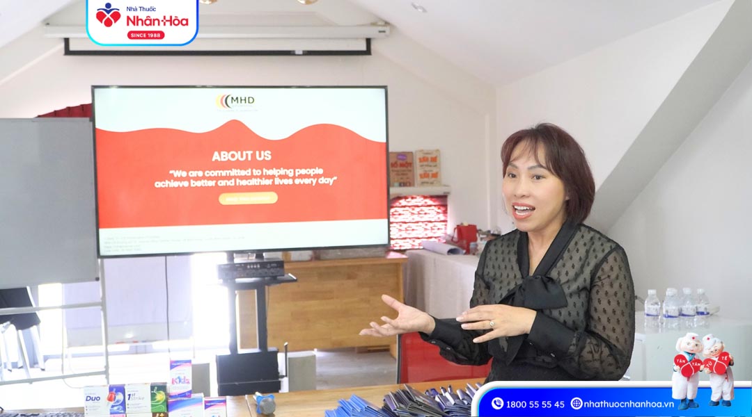 Đội Ngũ Dược Sĩ Nhân Hòa Tham Gia Buổi Đào Tạo Cùng MHD PHARMA