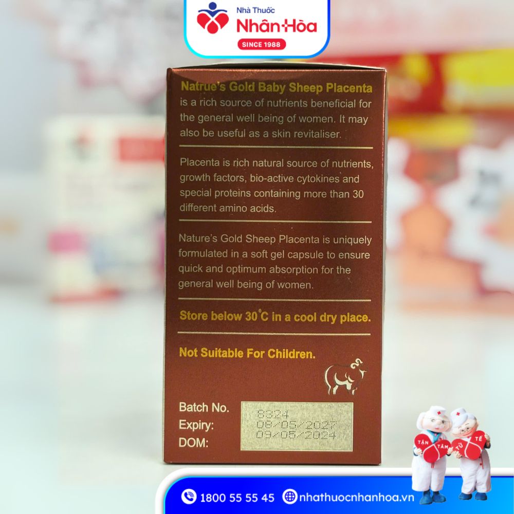 Viên Uống Ros Sheep Placenta Nature’s Gold Có Tốt Không?