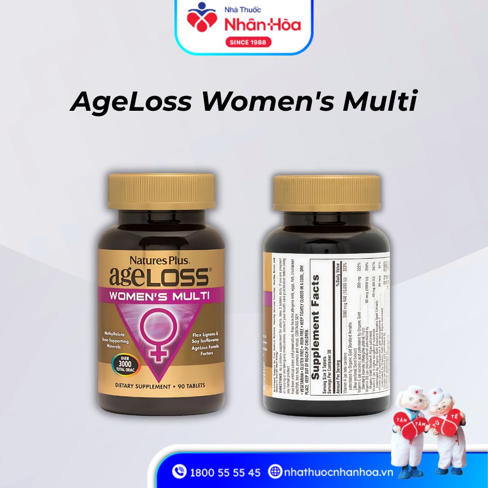 Thành phần AgeLoss Women's Multi