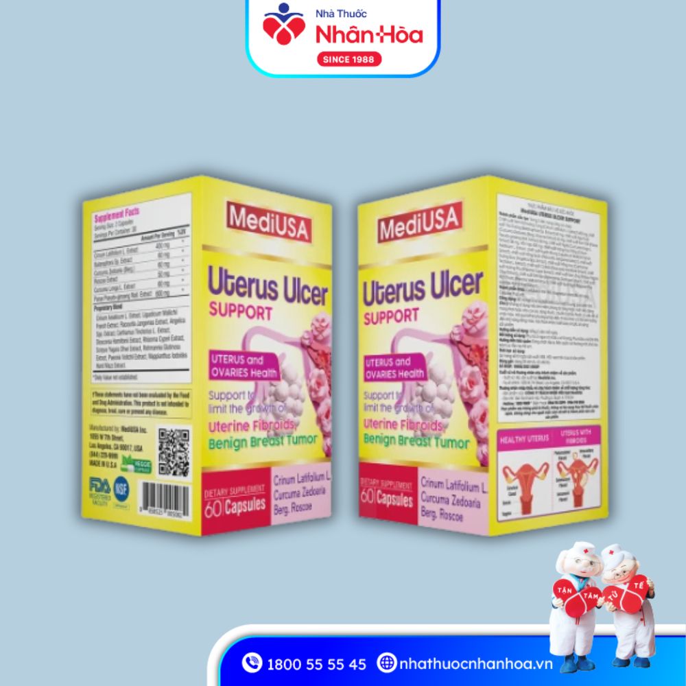 Uterus Ulcer Support MediUSA Có Tốt Không?
