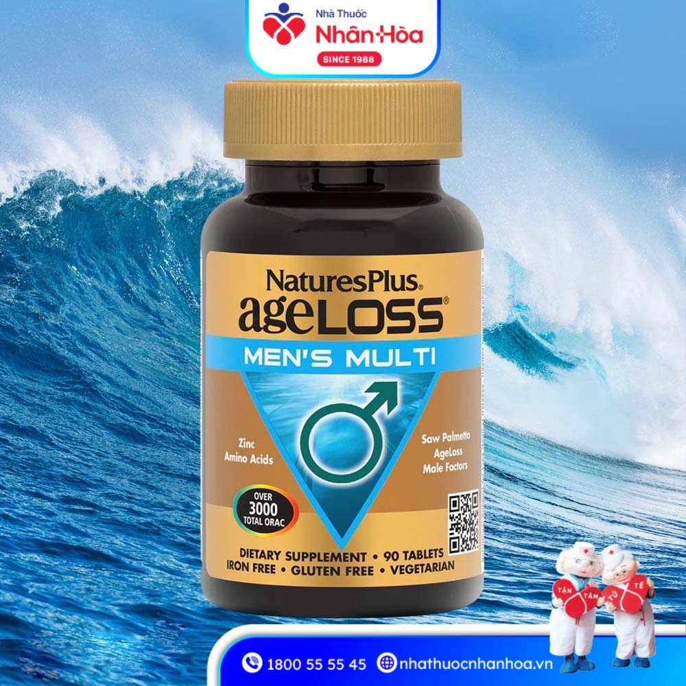 Viên uống AgeLoss Men's Multi Nature's Plus
